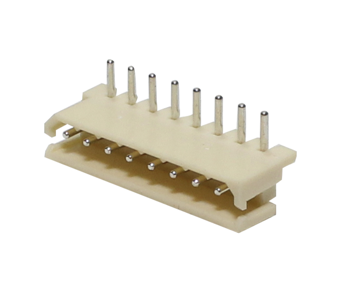 Conector Placa-Cabo - Macho - 8 Vias - 90 Graus - Passo 2,50mm 