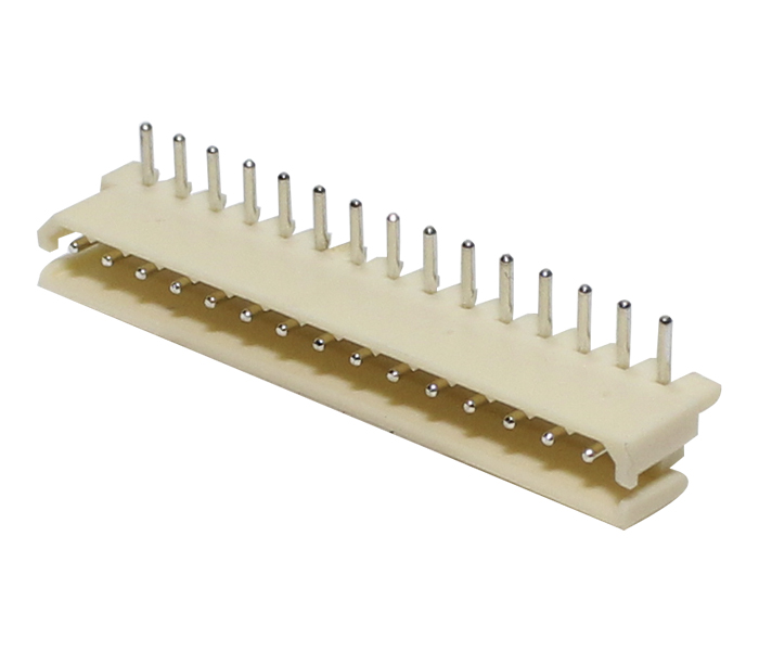 Conector Placa-Cabo - Macho - 15 Vias - 90 Graus - Passo 2,50mm 