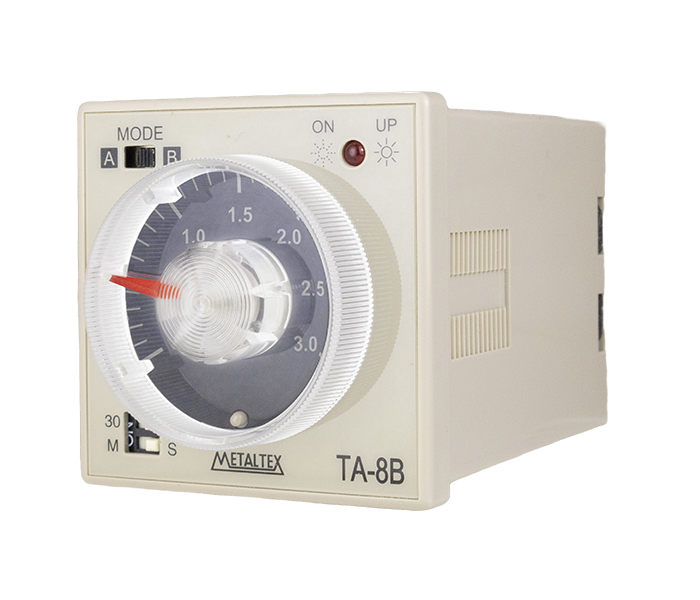 Relé Temporizador Analógico de 0-30 Seg/Min 24/240VCA/VCC