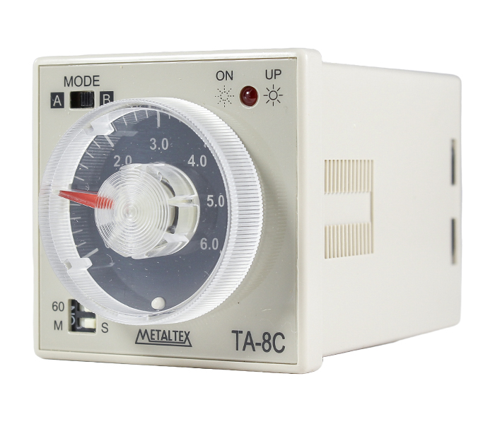 Relé Temporizador Analógico de 0-60 Seg/Min 24/240VCA/VCC