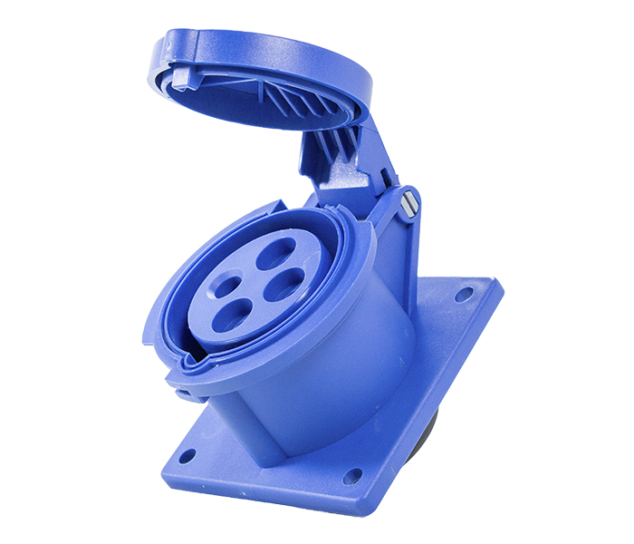 Tomada para Painel 16A 3P+E-9H - Azul - IP44