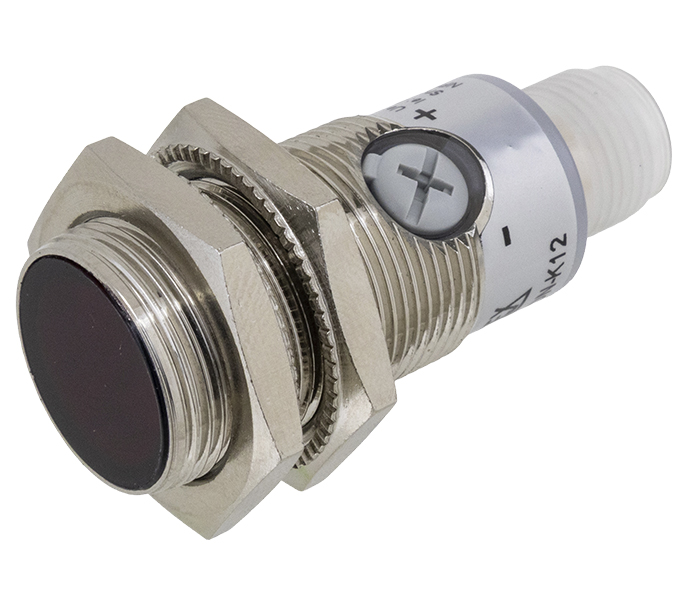 Sensor Fotoelétrico M18 Difuso 40cm PNP Conector M12