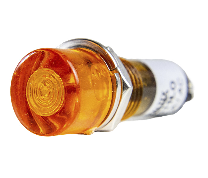 Sinalizador Miniatura LED 11mm - 220VCA - Laranja