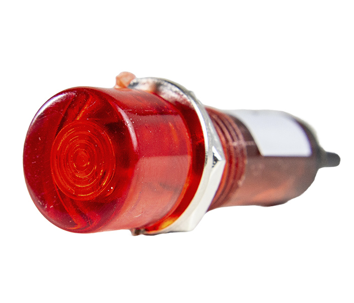 Sinalizador Miniatura LED 11mm - 220VCA - Vermelho