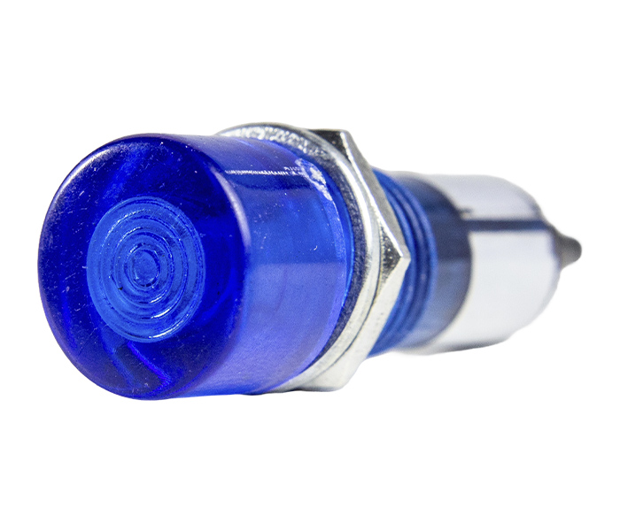 Sinalizador Miniatura LED 11mm - 24VCA/VCC - Azul