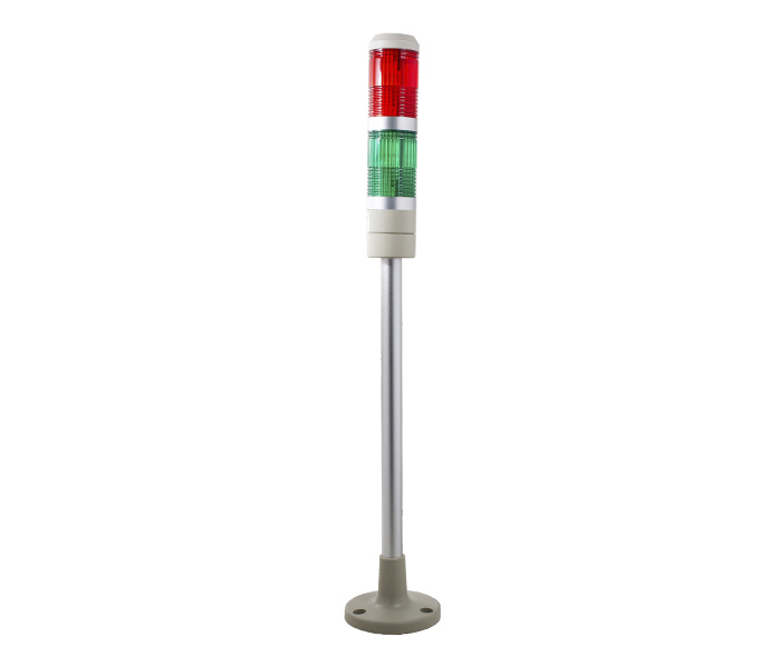 Sinalizador Torre 40mm Luz Contínua - 110VCA - Vermelho / Verde