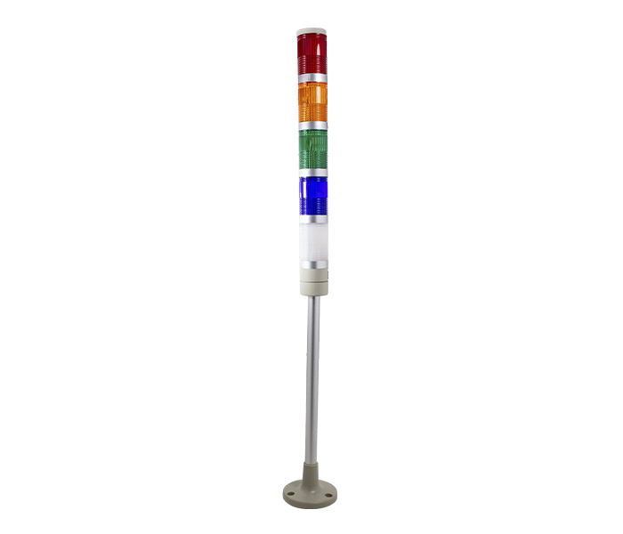 Sinalizador Torre 40mm Luz Contínua - 220VCA - Vermelho / Laranja / Verde / Azul / Branco
