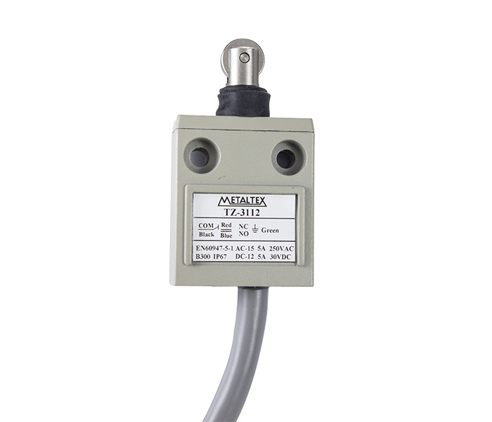 Chave Fim de Curso Atuador de Rolete - 1 REV - 5A-125VCA/3A - 250VCA