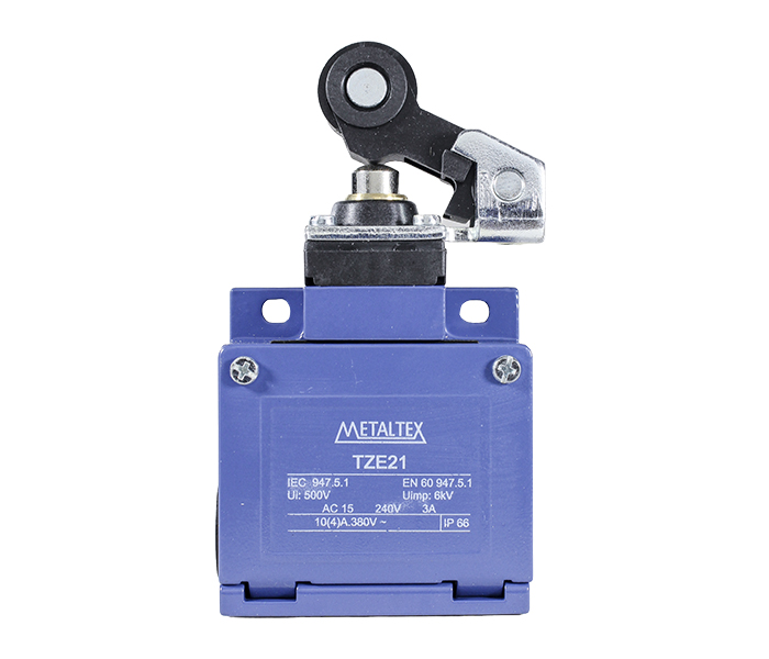 Chave Fim de Curso Atuador de Rolete 380VCA - 250VCC - 1NA+1NF - 3A - 240VCA