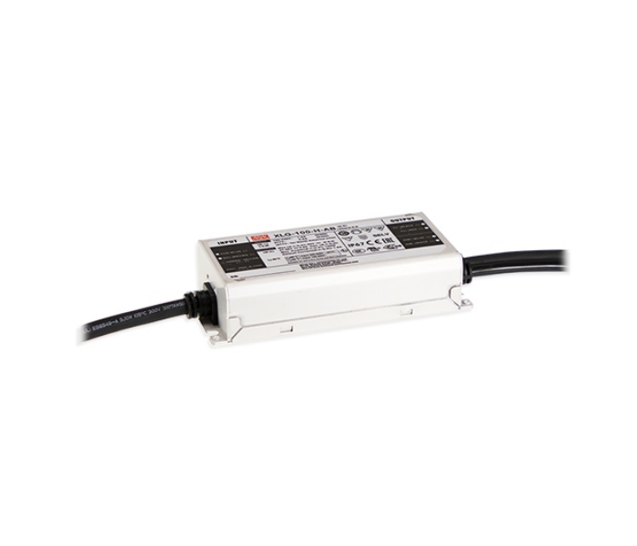 Fonte Chaveada Mean Well 100W com Ajuste Corrente - 100/305V 12V-8A - IP67