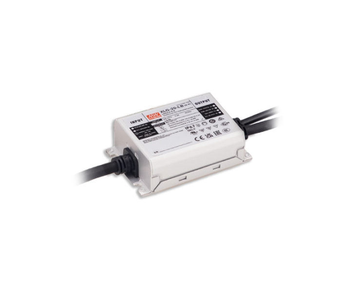 Fonte Chaveada Mean Well 20W Fixa - 100/305V 25/42V-0,50A - IP67