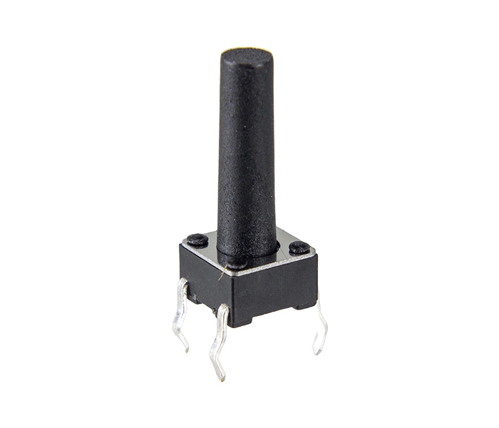 Chave Táctil 6x6mm - Altura Total 15mm - Força de Acionamento 160g