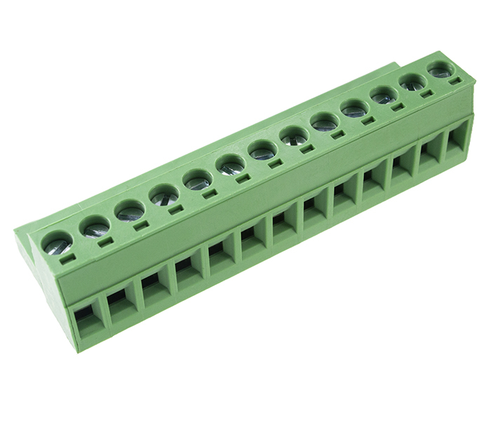 Borne Plugável 13 Vias para Conexão de Cabo à Borda de PCI - Passo 5mm - 18,4mm - Verde - Card Edge