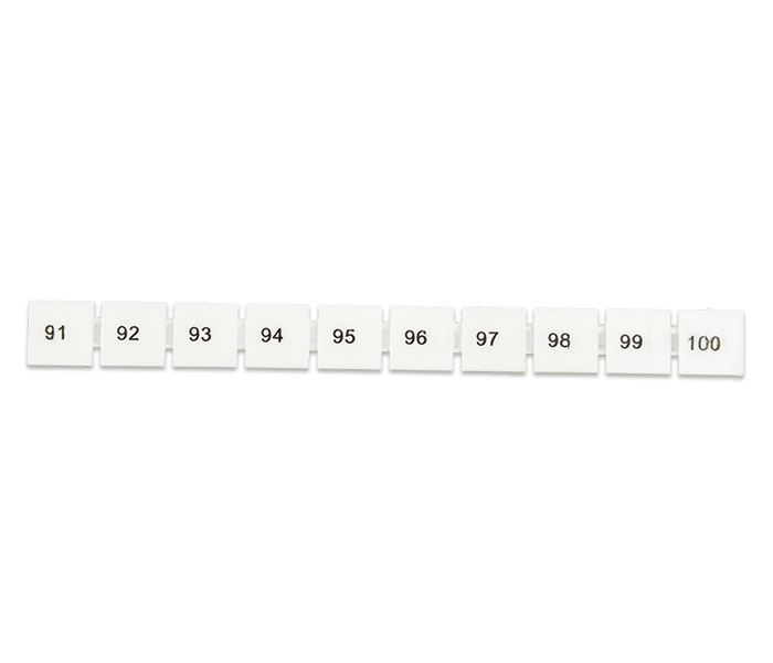 Marcadores para Borne BS16 a 150 - 91 a A 100