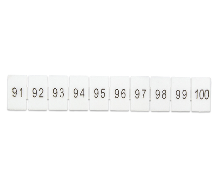 Marcadores para Borne BS4 - 91 a A 100