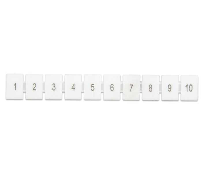Marcadores para Borne BS6 - 1 a A 10