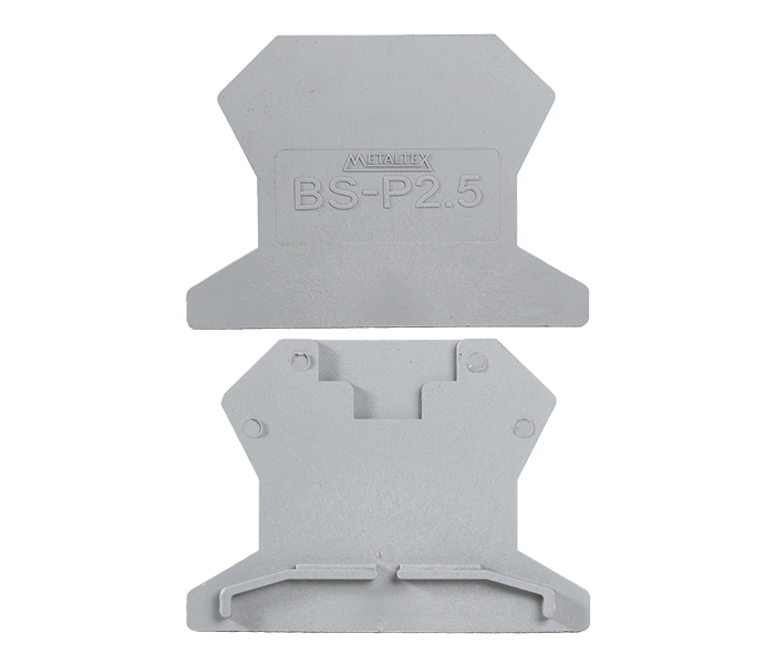 Capa para Borne BS2,5 - Cinza
