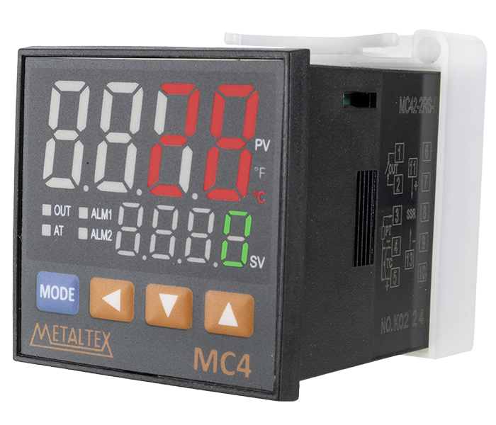 Controlador de Temperatura 1 Saída SSR - 2 Alarmes a Relé - 48x48mm - 110/220VCA