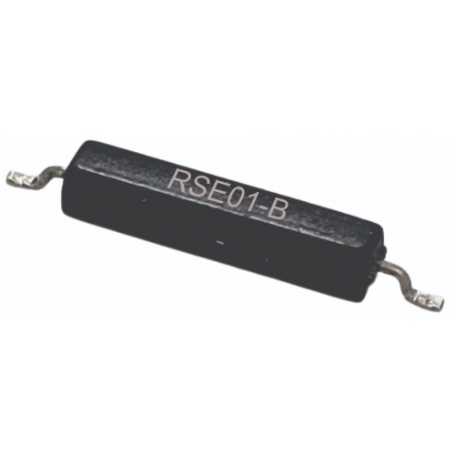 RSE01-B - Reed switch encapsulado para montagem SMT, 1 NA, 10W, invólucro com 11.5mm (L) x 2.3mm (W) x 2.3mm (H)