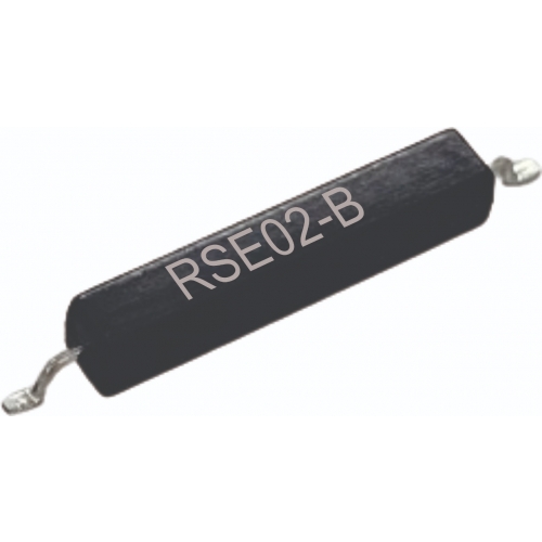 RSE02-B - Reed switch encapsulado para montagem SMT, 1 NA, 10W, invólucro com 16mm (L) x 2.8mm (W) x 2.8mm (H)
